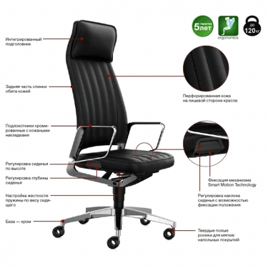 VINTAGE VIP Кресло руководителя 32V4 SA01000013 2324 3217 520324 610304 704324 802217