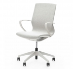 Кресло Marics white / light grey