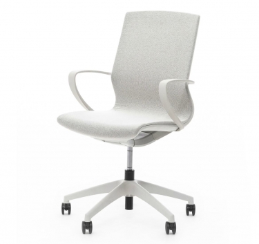 Кресло Marics white / light grey