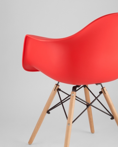 Стул Eames Daw Красный