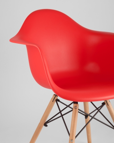 Стул Eames Daw Красный