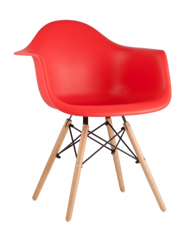 Стул Eames Daw Красный