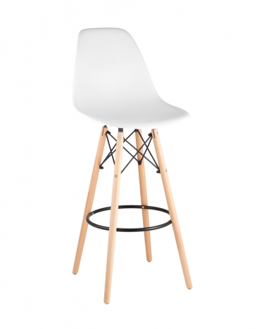 Стул Eames Dsw барный Белый