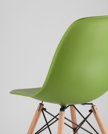 Стул Eames Style Dsw Зеленый