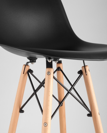 Стул Eames Dsw барный Черный