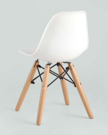 Стул Eames Dsw детский Белый