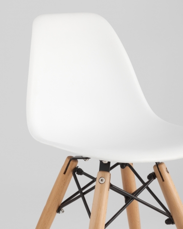 Стул Eames Dsw детский Белый