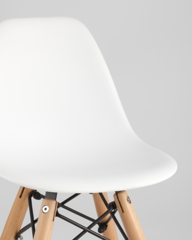 Стул Eames Dsw детский Белый