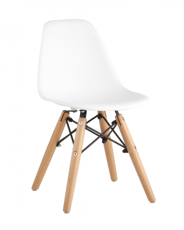 Стул Eames Dsw детский Белый