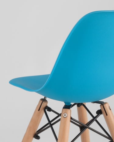 Стул Eames Dsw детский Голубой
