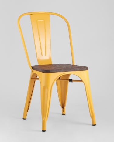 Стул Tolix Wood 850 Желтый