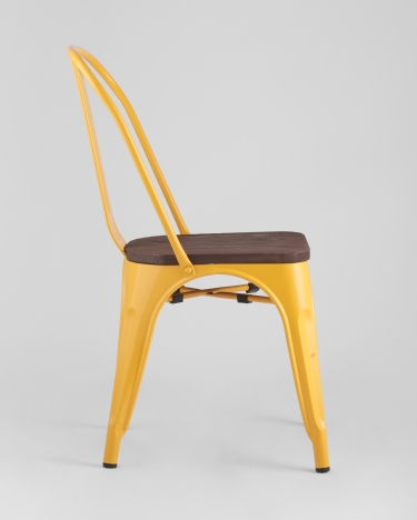 Стул Tolix Wood 850 Желтый