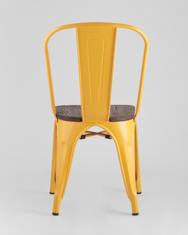 Стул Tolix Wood 850 Желтый