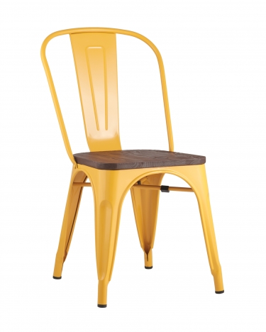 Стул Tolix Wood 850 Желтый