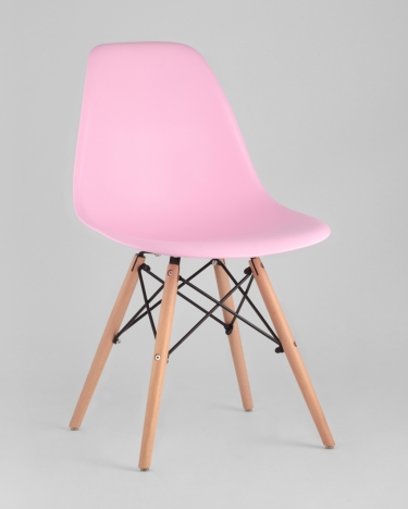 Стул Eames Dsw Розовый