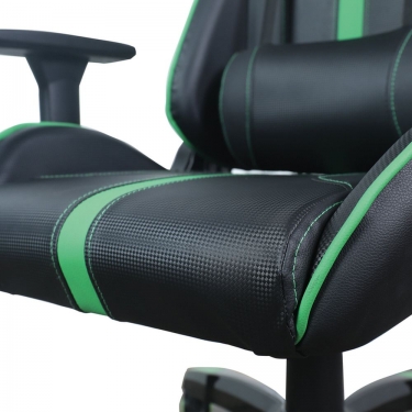 Кресло компьютерное BRABIX GT Carbon GM-120 Черный-зеленый*