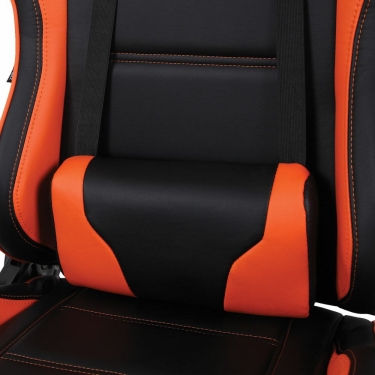 Кресло компьютерное BRABIX GT Racer GM-100 Черный-оранжевый*