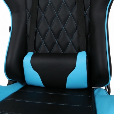 Кресло компьютерное BRABIX BRABIX GT Master GM-110 Черный-голубой*