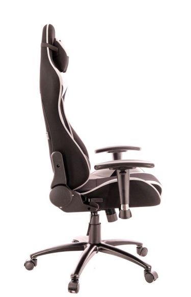 Кресло геймерское Everprof Lotus S4 Ткань Черный Серый