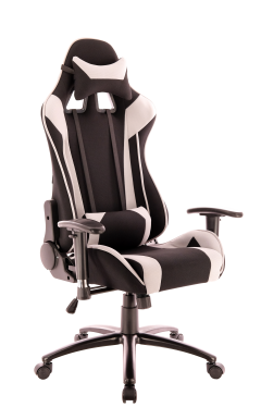 Кресло геймерское Everprof Lotus S4 Ткань Черный Серый