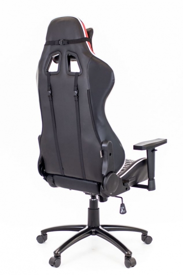 Кресло геймерское Everprof Lotus S11 Экокожа Черный Красный
