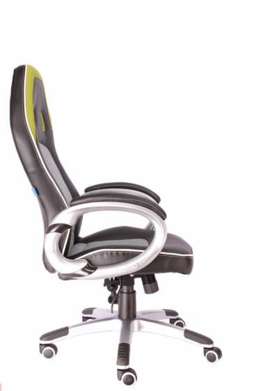 Кресло геймерское Everprof Drive TM Экокожа Зеленый