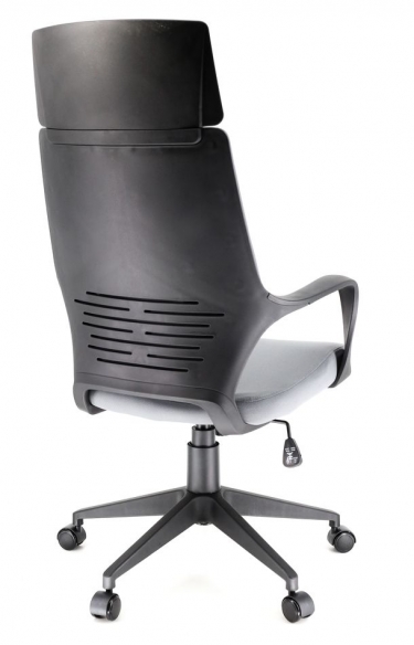 Кресло для руководителя Everprof Trio Black TM Ткань Серый