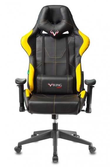 Кресло игровое Бюрократ VIKING 5 AERO YELLOW