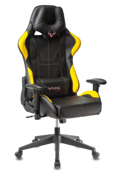 Кресло игровое Бюрократ VIKING 5 AERO YELLOW