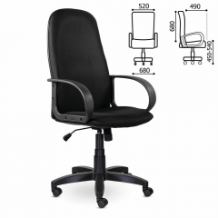 Кресло офисное BRABIX Praktik EX-279 ткань E Черный*