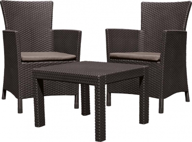 Набор мебели Rosario balcony set Коричневый