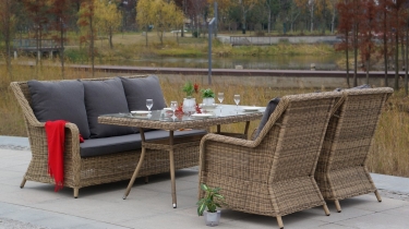 Диван трехместный Гляссе YH-C3579W-2