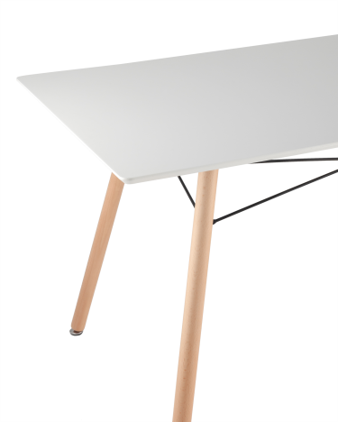 Стол Stool group Eames DSW Rectangle New 120х80 белый