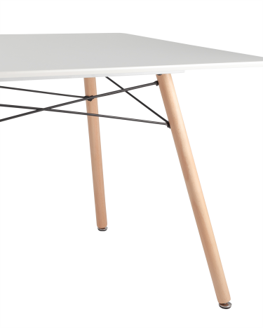 Стол Stool group Eames DSW Rectangle New 120х80 белый