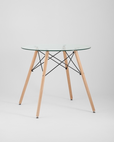 Стол обеденный Eames Dsw Стеклянный