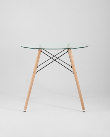 Стол обеденный Eames Dsw Стеклянный
