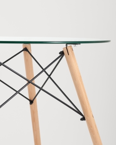 Стол обеденный Eames Dsw Стеклянный